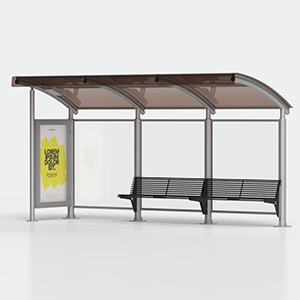  - modulo posteriore aggiuntivo<br> - con doppia panchina a destra e centrale