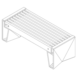 Prisma wide seat of cm.120