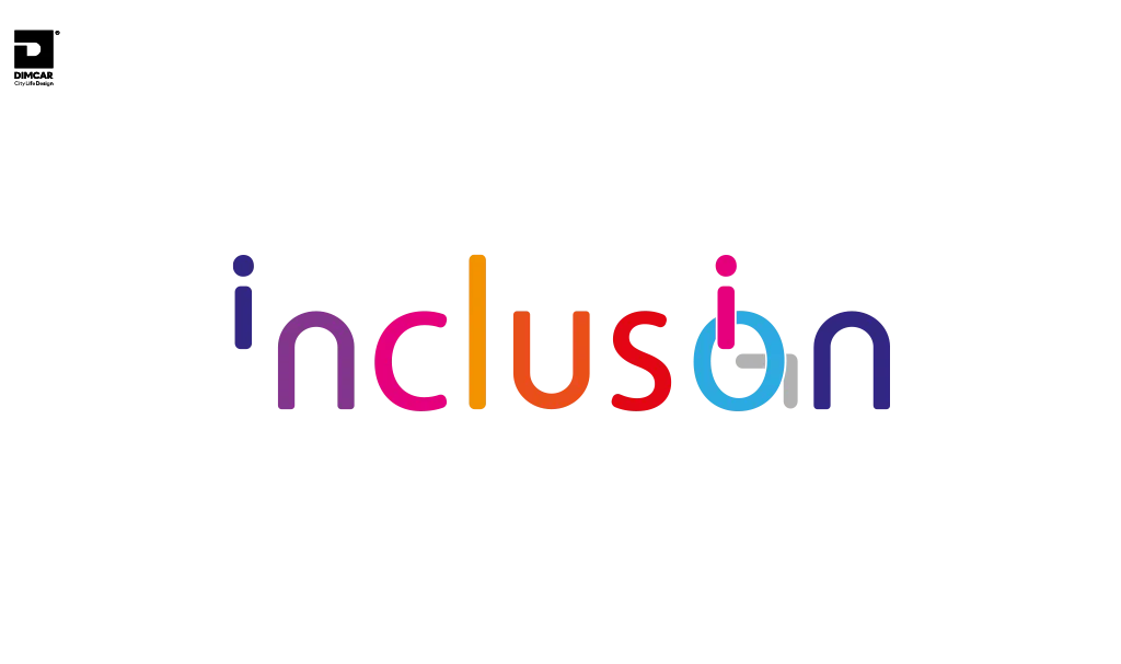 Logo linea Inclusion Dimcar