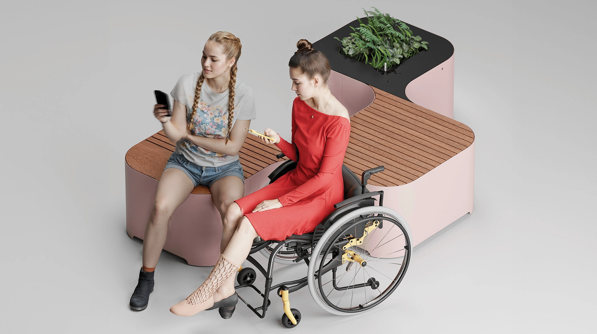 Pinch è sinonimo di vero arredo urbano inclusivo.