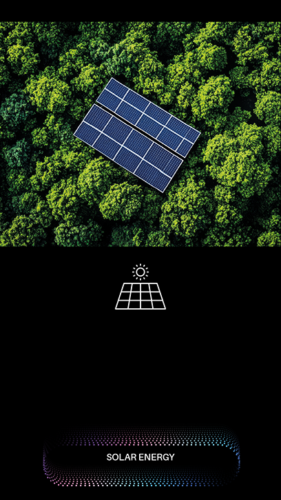 Panchina smart con pannello fotovoltaico antivandalo e illuminazione LED integrata sotto la seduta.