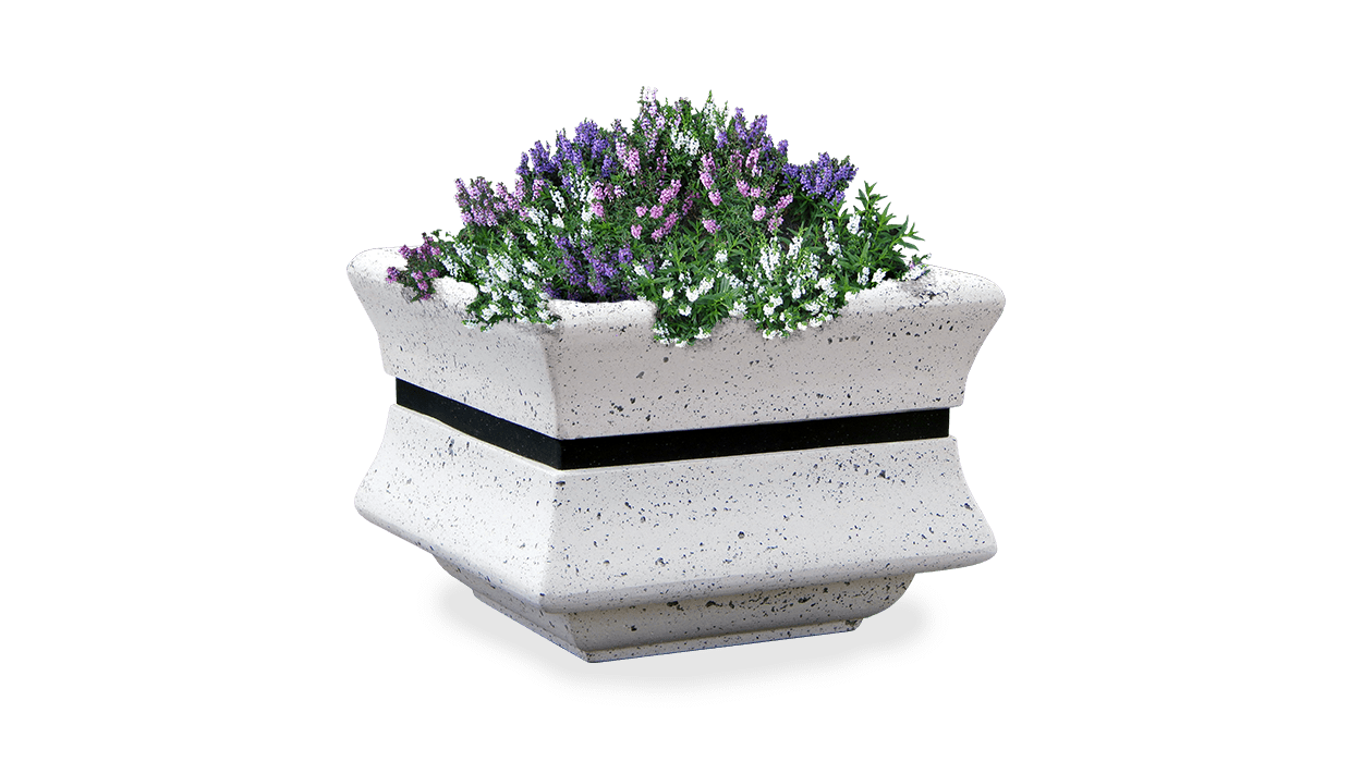 Menhir flower box