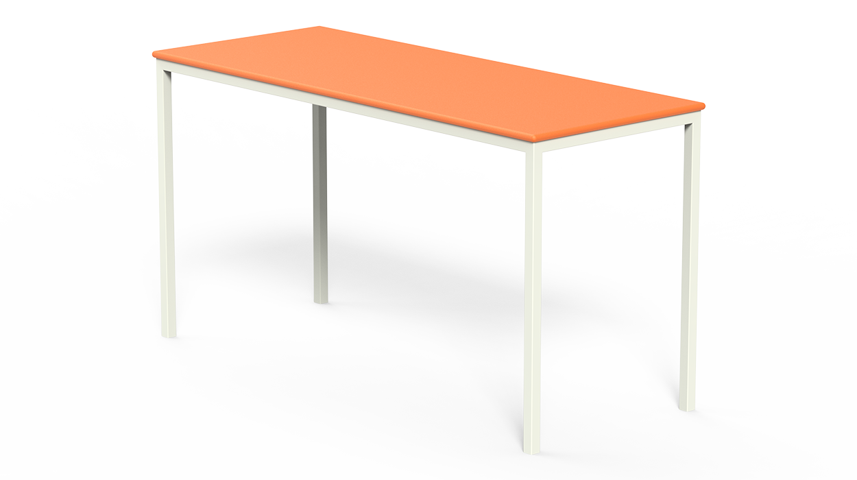 Tavolo per esterno Simply con piano in Polystone