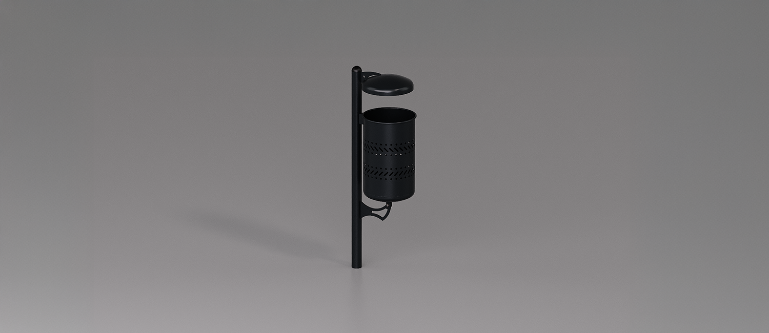 Aladino bin with lid vista 3