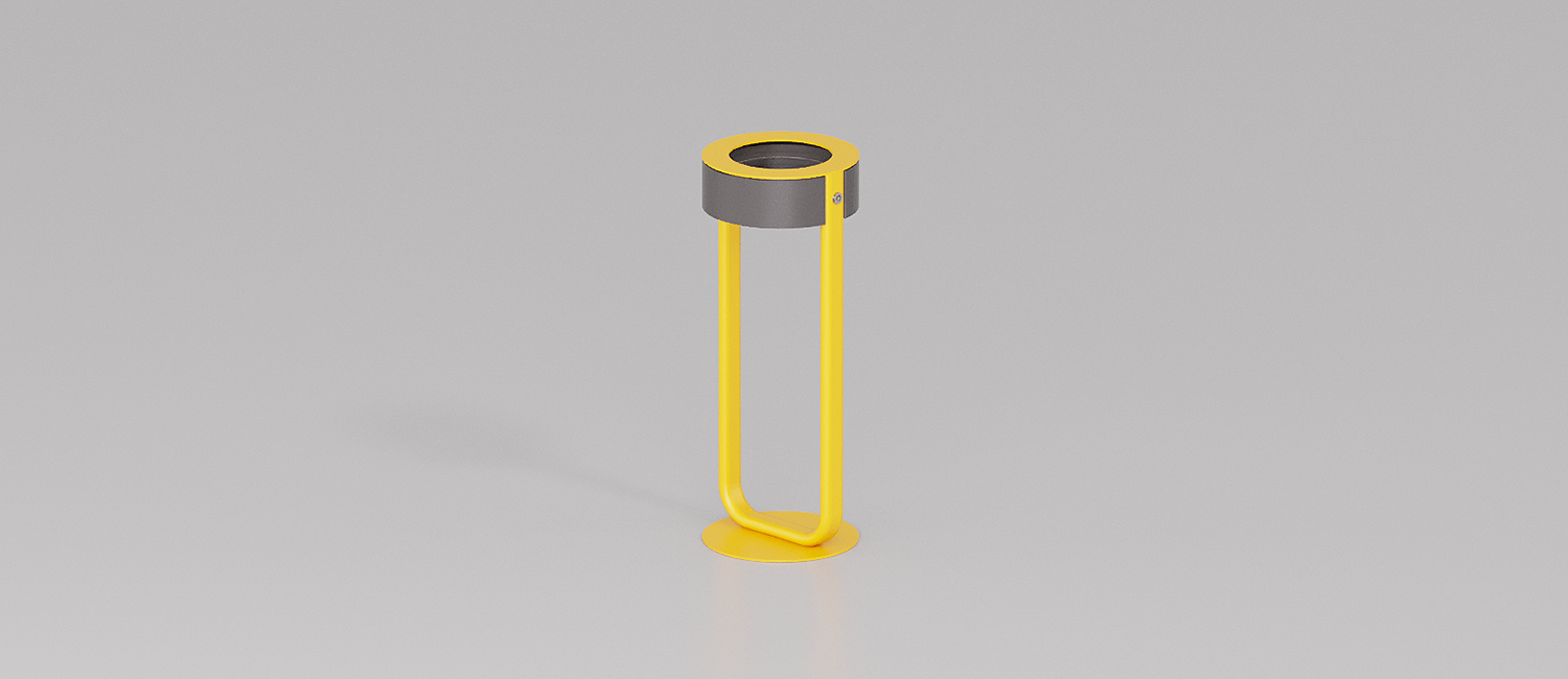 Cestino Diapason antiterrorismo vista 1