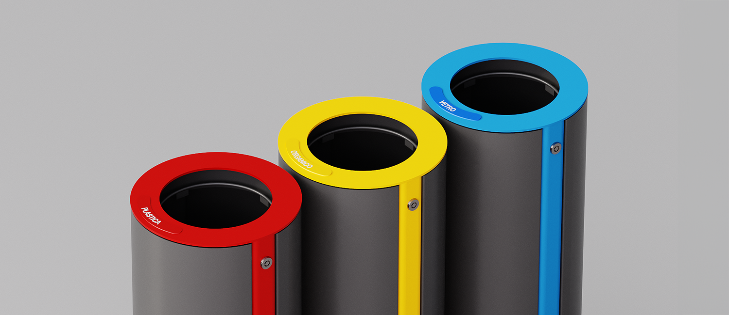 Diapason litter bin tris model vista 2