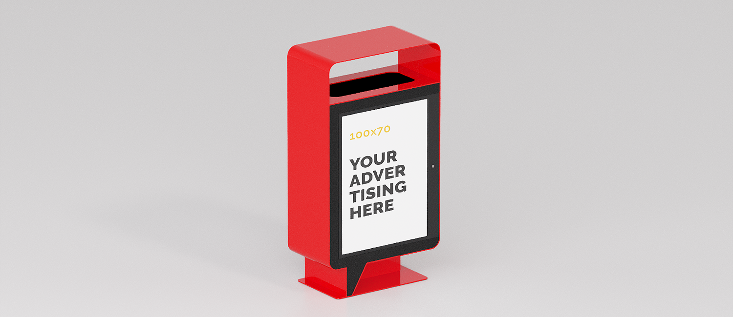 PopUp litter bin vista 1