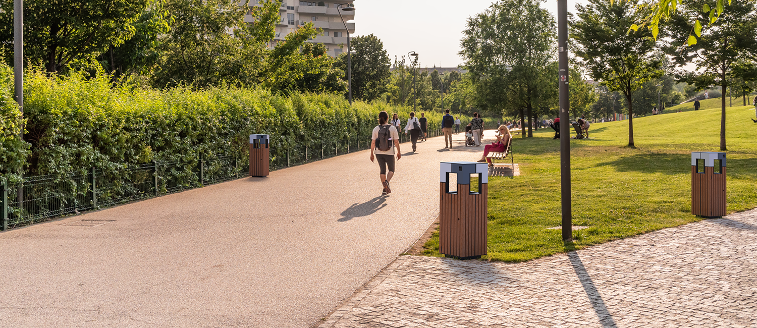 Cestino Target Wood vista 1