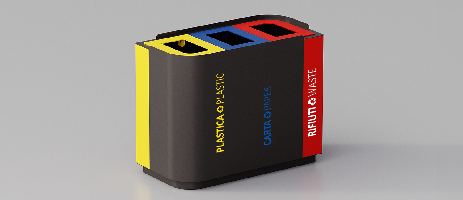 Large trash bin Benjamin vista 2