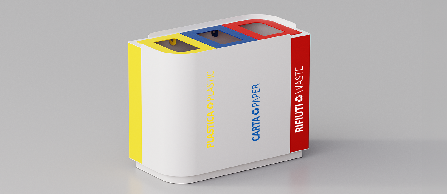 Large trash bin Benjamin vista 3