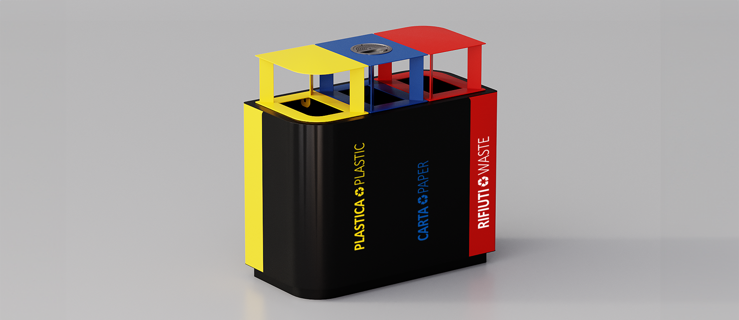 Cestone Benjamin con coperchio vista 2