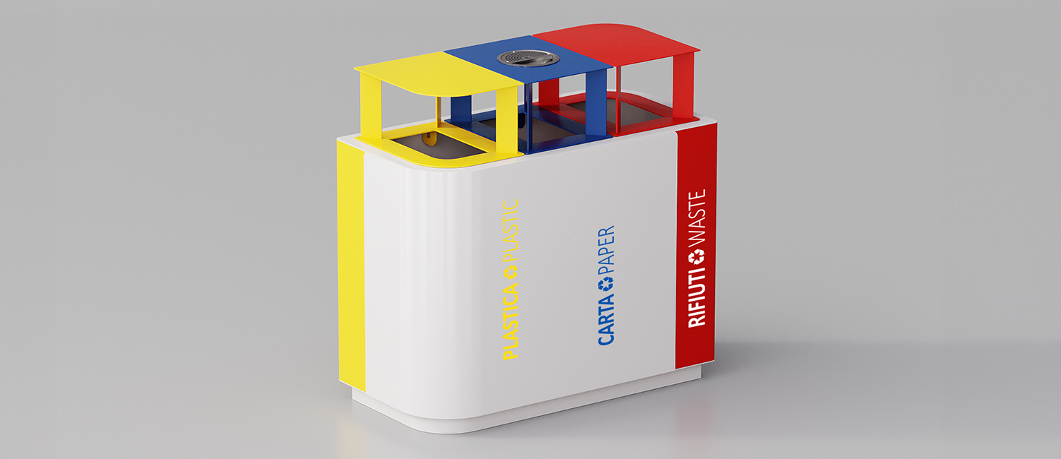 Cestone Benjamin con coperchio vista 3