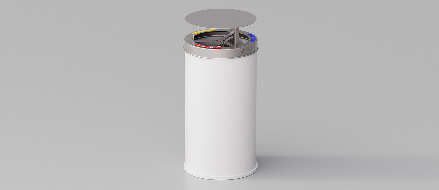 Cestone Elios con coperchio vista 2