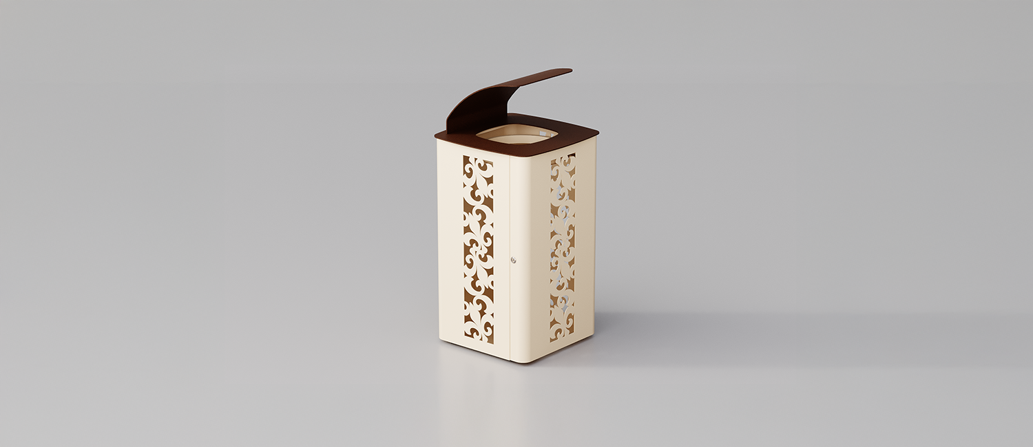 Giglio large trash bin vista 4