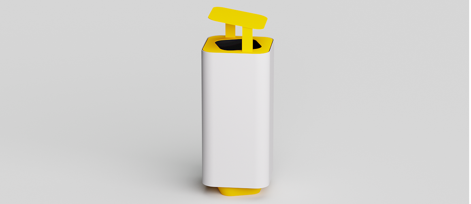 Cestone Harry con coperchio vista 1