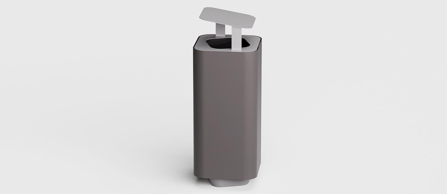 Cestone Harry con coperchio vista 2