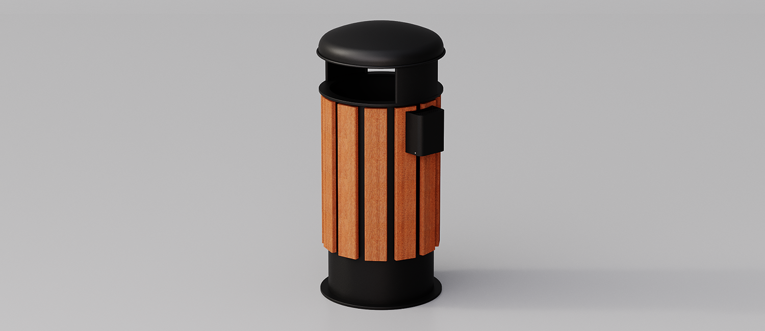 Large trash bin Klar vista 1