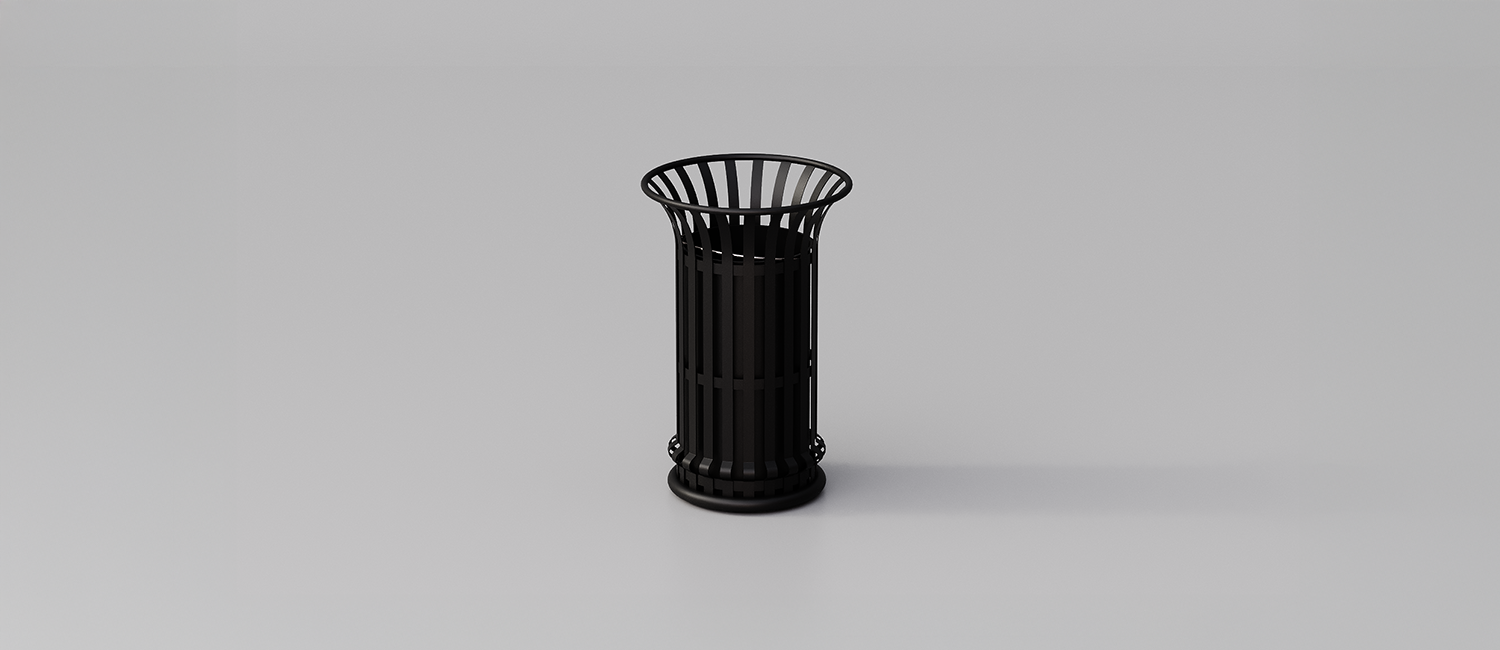 Large Trash Bin Mida vista 1
