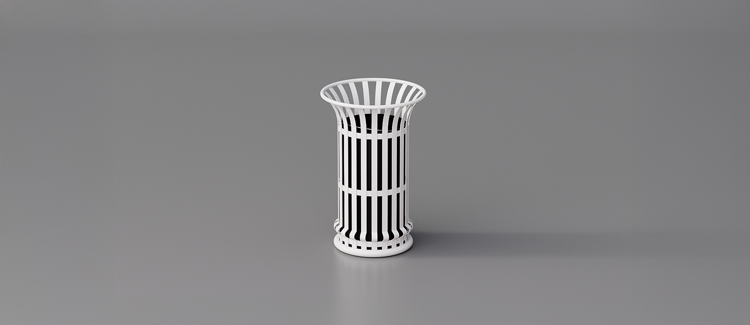 Large Trash Bin Mida vista 5