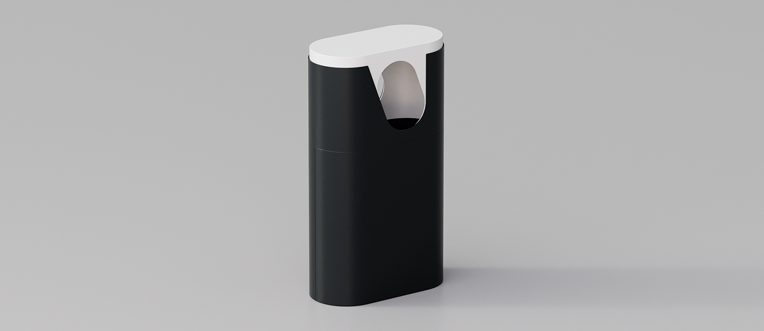 Sam large trash bin vista 5