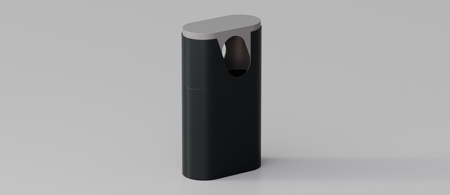 Sam large trash bin vista 6