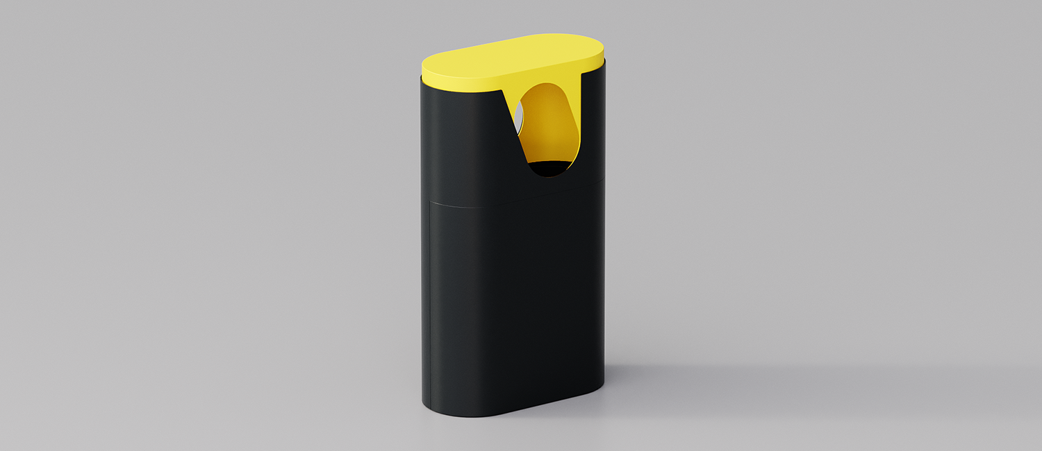 Sam large trash bin vista 7
