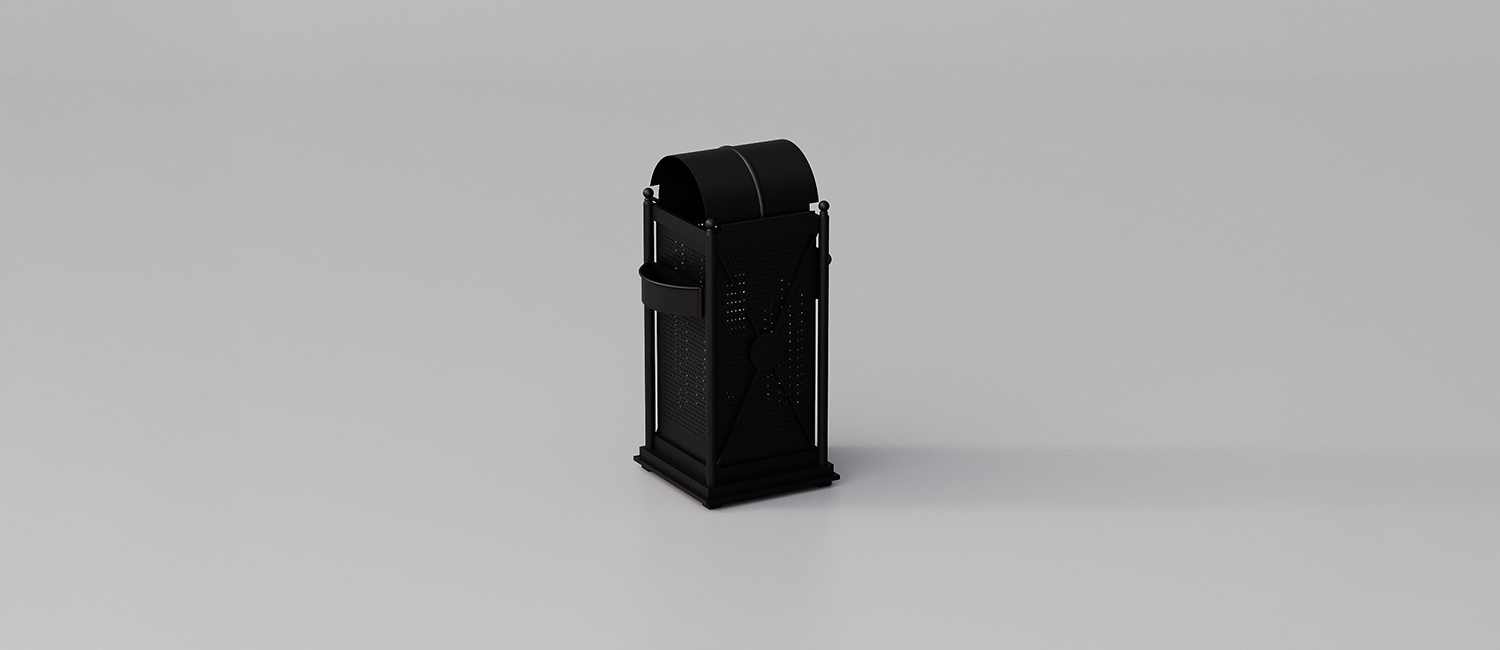 Large Trash Bin Virgo vista 1