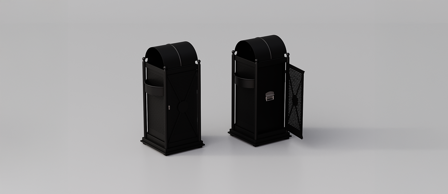 Large Trash Bin Virgo vista 2