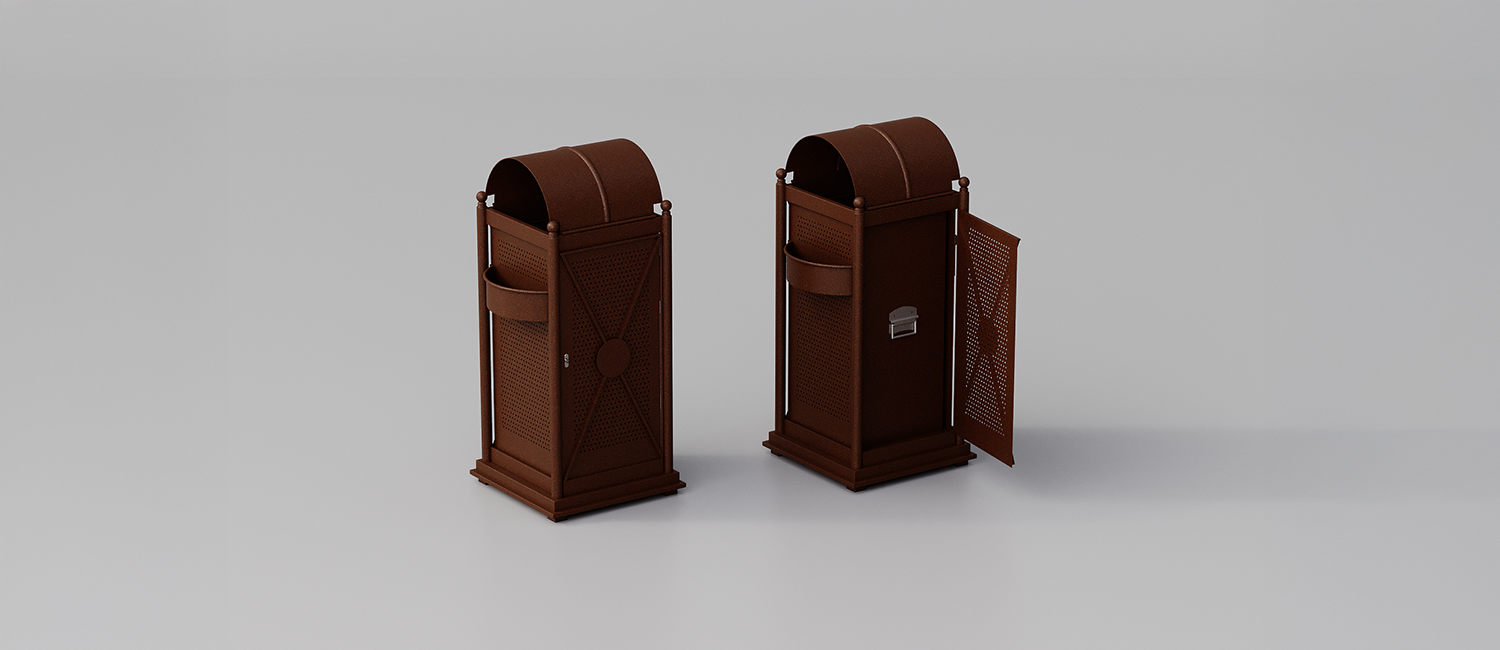 Large Trash Bin Virgo vista 4