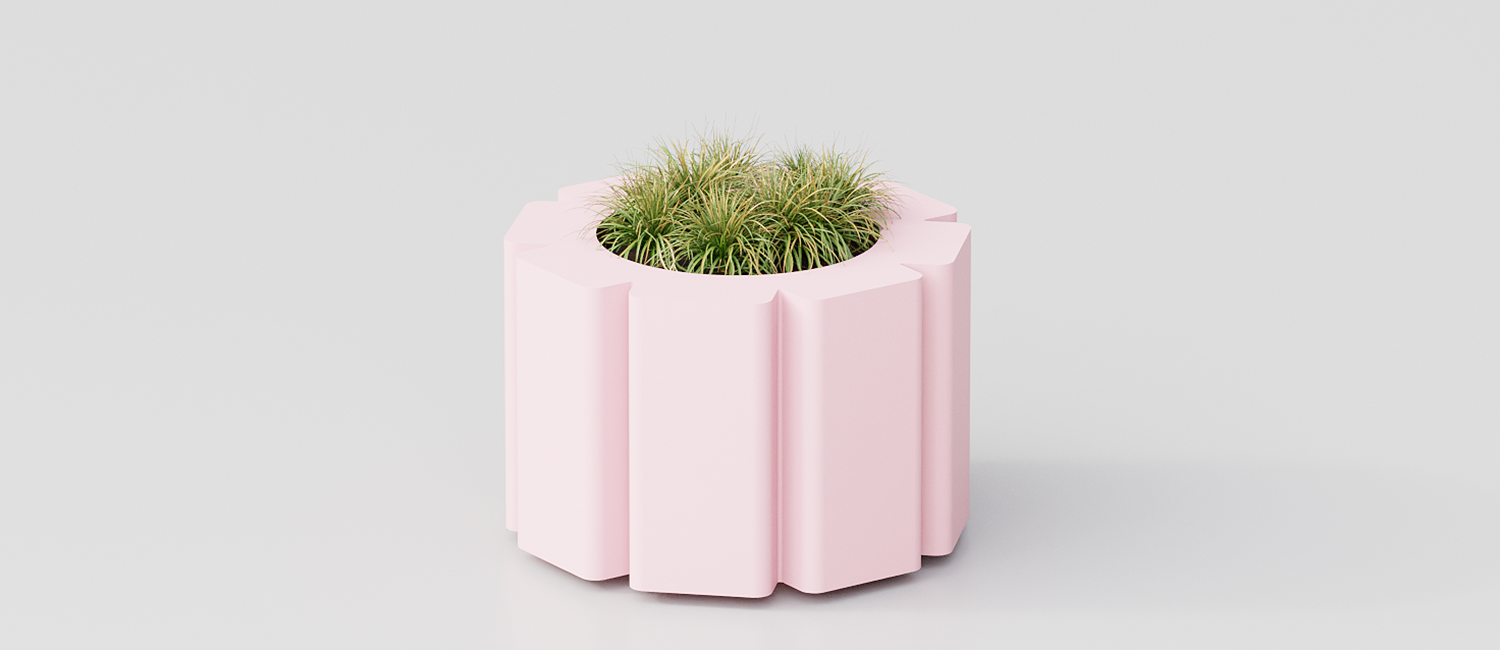Flower box Flora tall vista 1