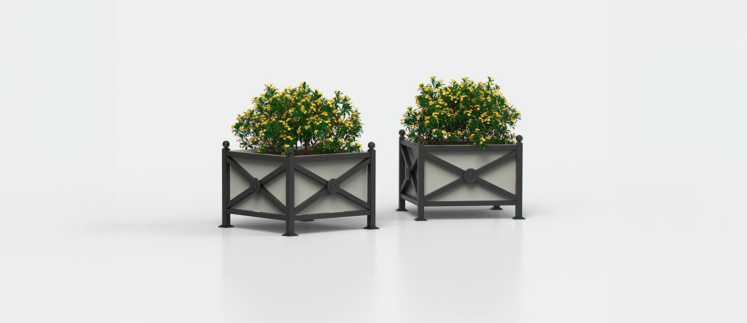 Fioriera Orchidea Maxi vista 2