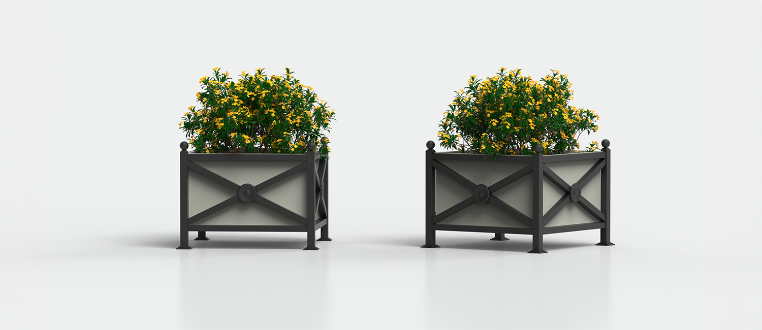 Fioriera Orchidea Maxi vista 3