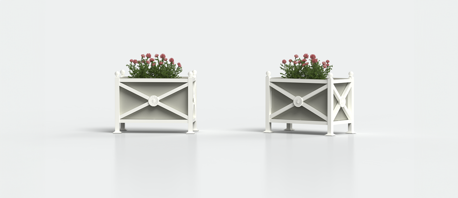 Fioriera Orchidea Maxi Rettangolare vista 6