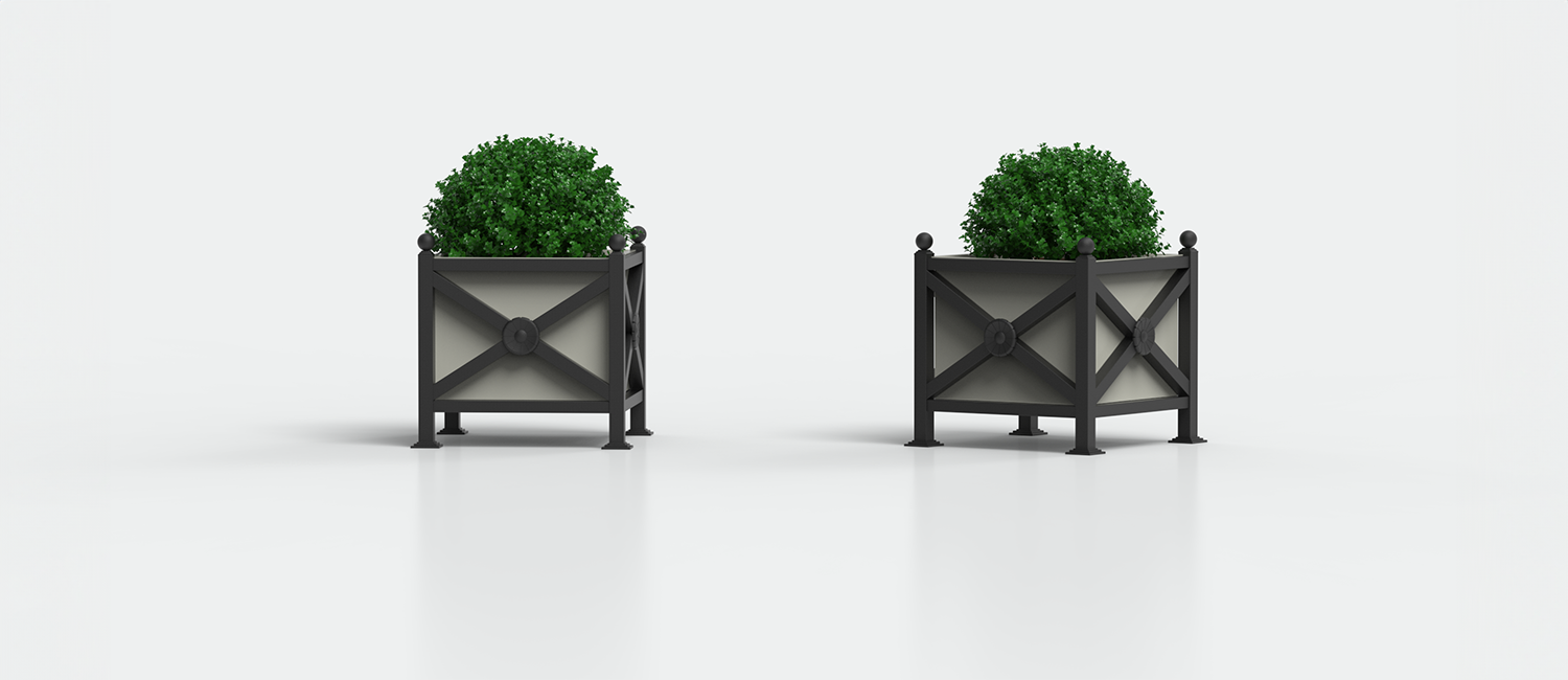 Fioriera Orchidea Midi vista 3