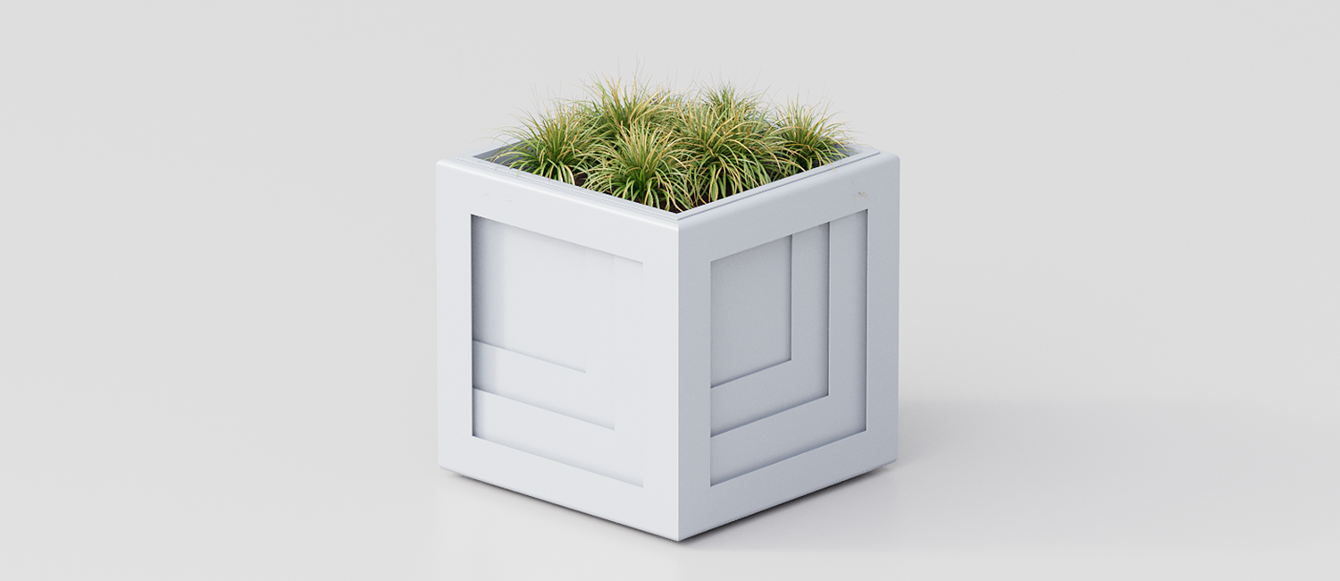Flower box Quadrio vista 1