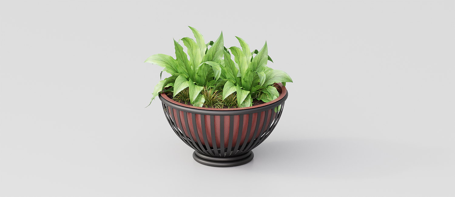 Fioriera Tulipano vista 4