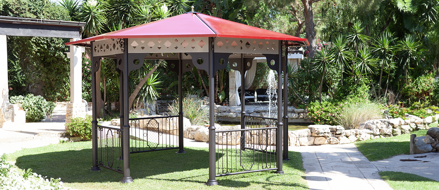 Gazebo Morfeo vista 1