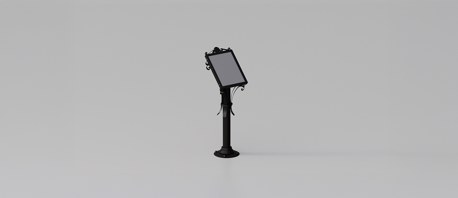 Leggio Barocco vista 1