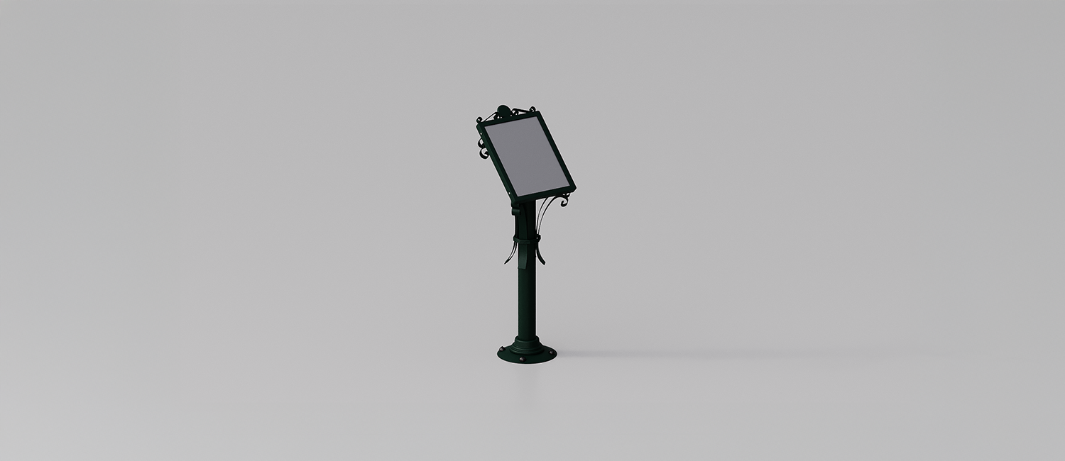 Leggio Barocco vista 3