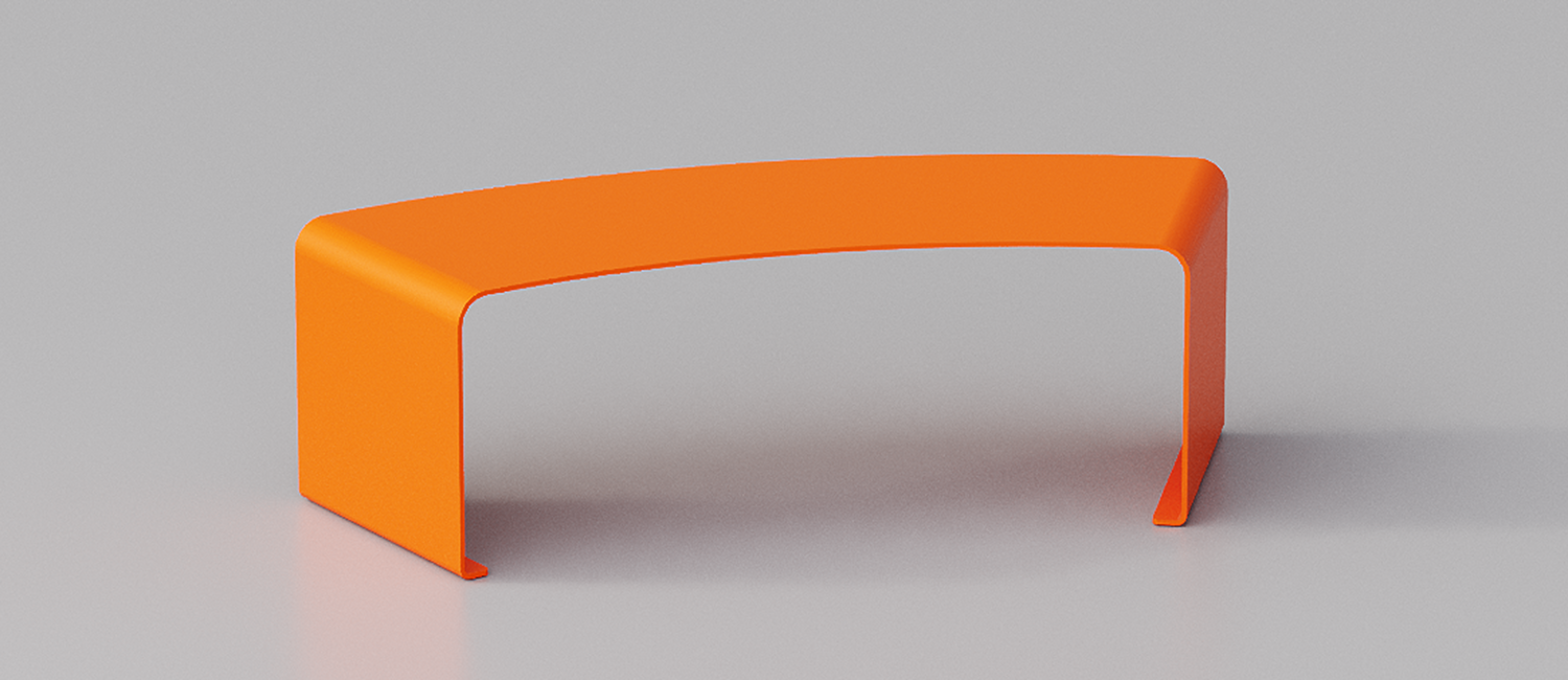 Thin curved seat vista 1