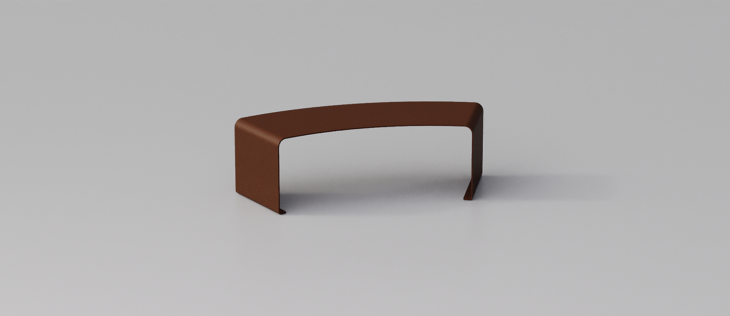 Thin curved seat vista 4