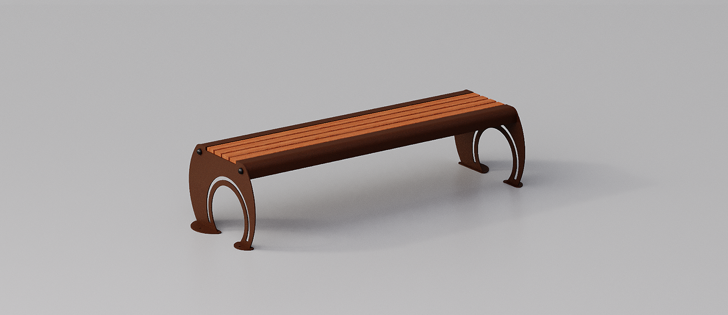 Seat Osiria with wooden planks vista 5