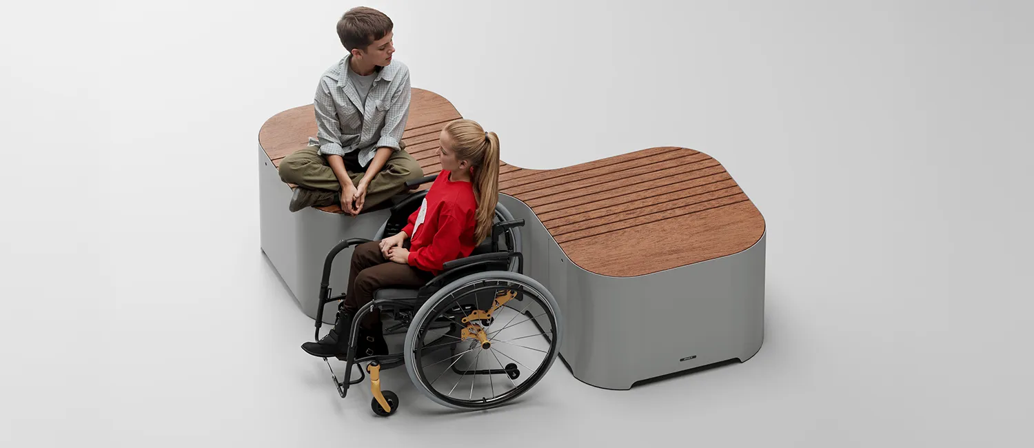 Pinch Modular 2-Module Inclusive Modular Bench