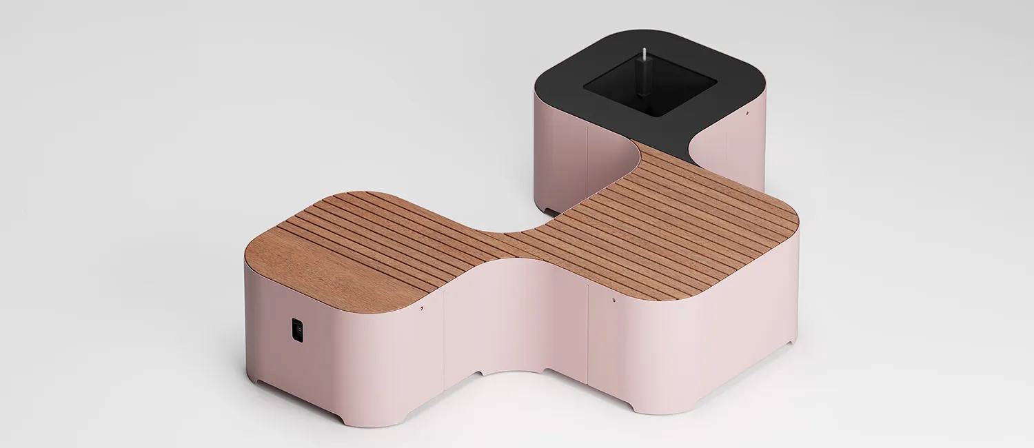 Pinch Modular 3-Module Modular Bench