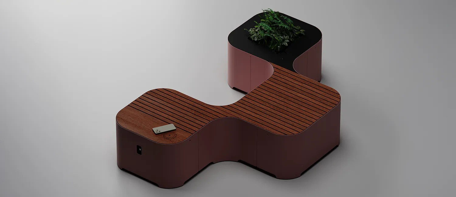 Pinch Modular 3-Module Modular Bench