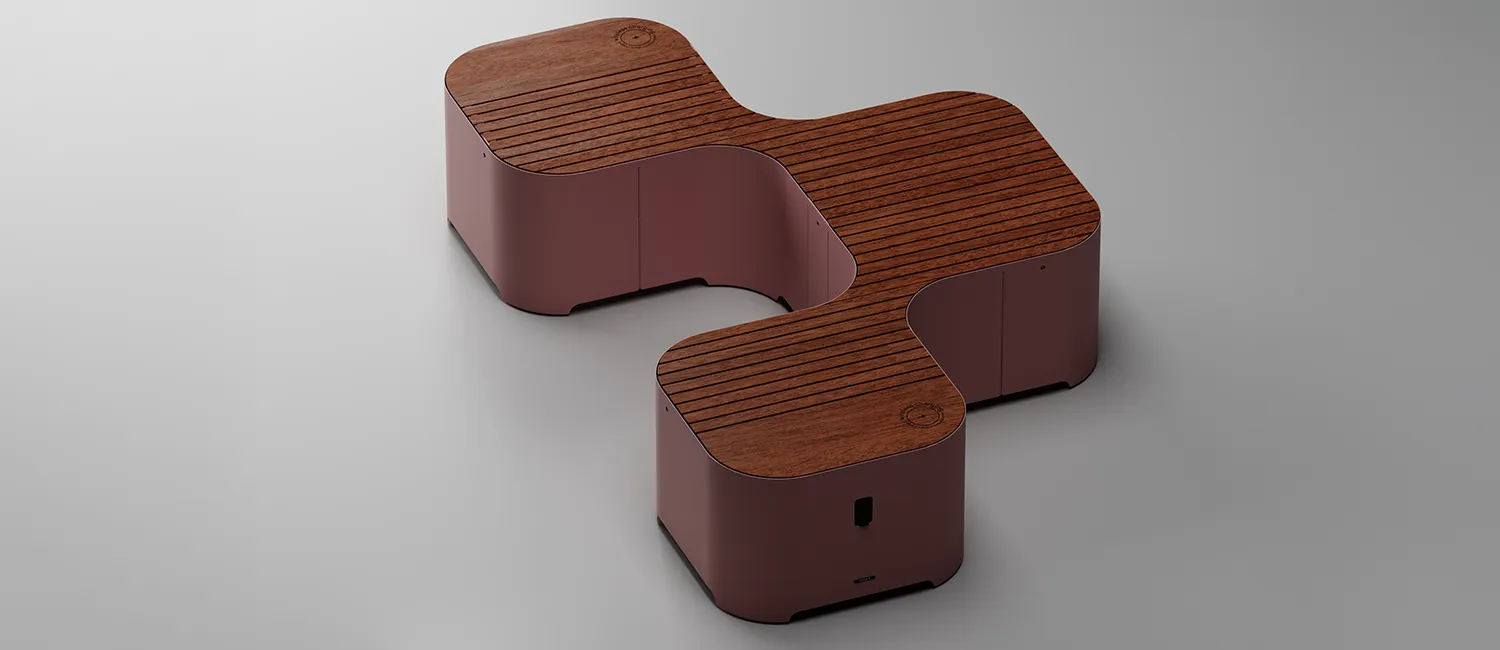 Pinch Modular 3-Module Inclusive Modular Bench