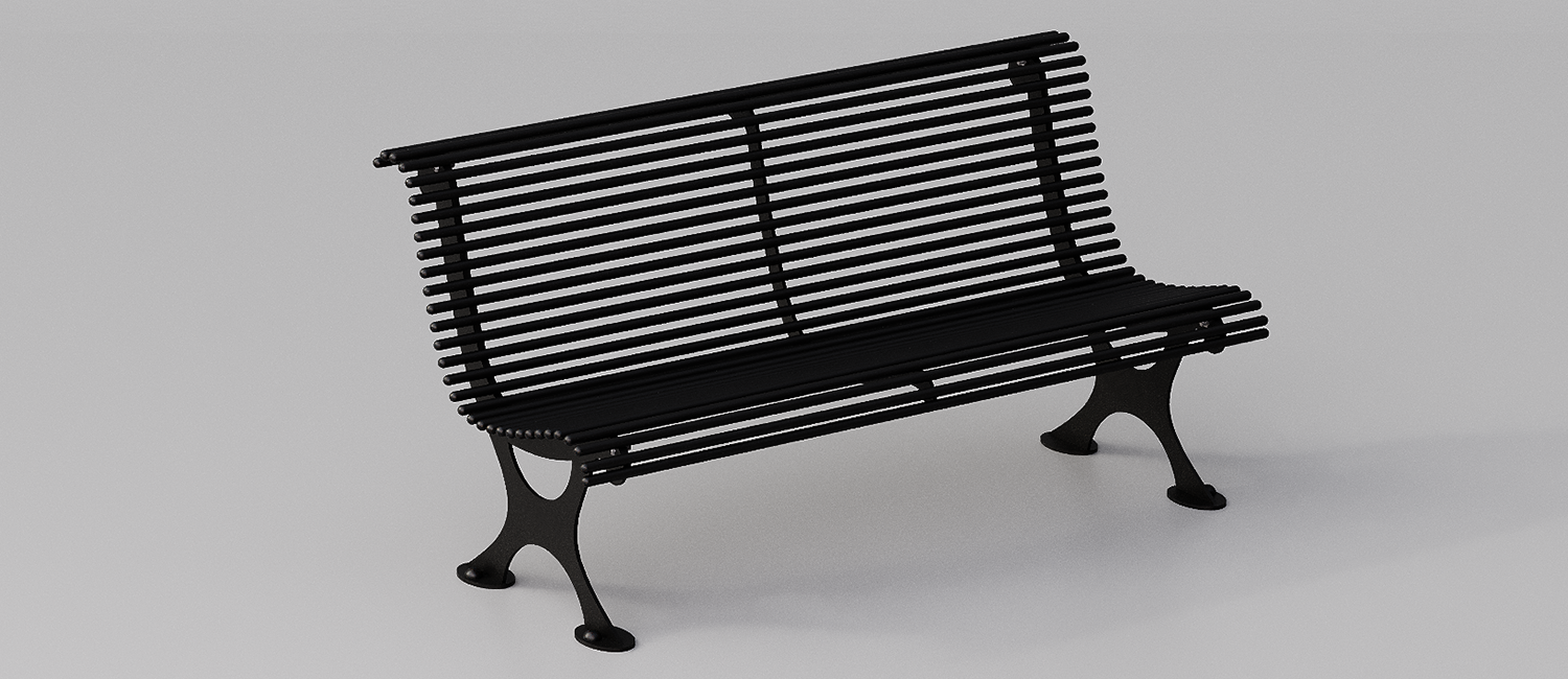 Bench Antibes vista 1