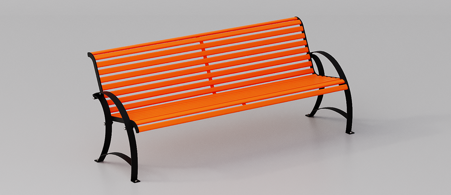 Bench Artemide vista 2