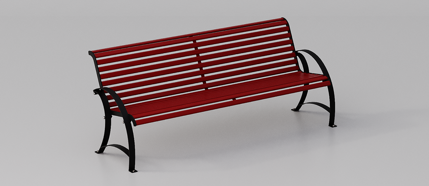 Bench Artemide vista 3