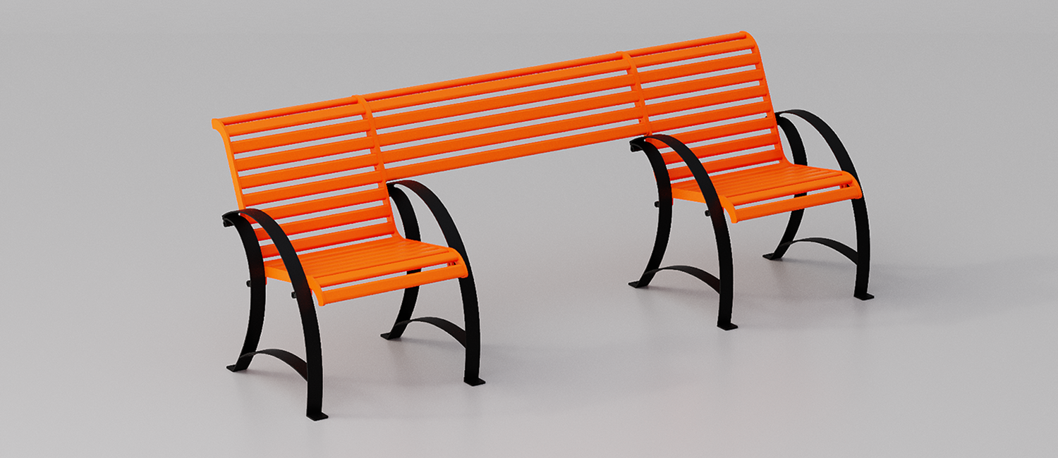 Artemide bench inclusion vista 2